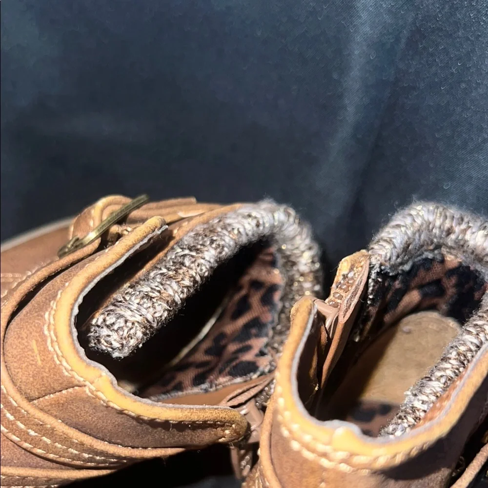 Kids Brown Ankle Boots